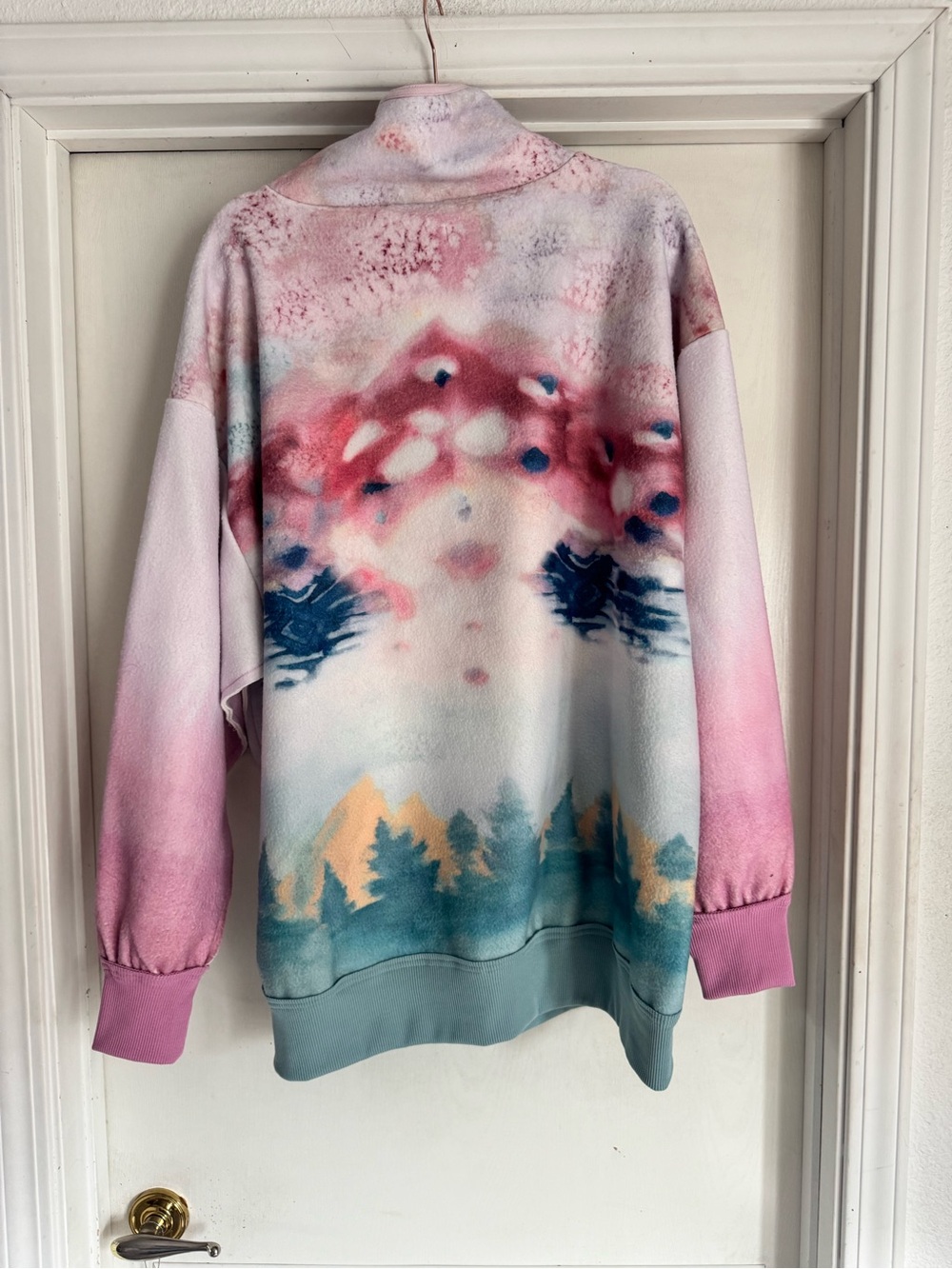 Pilcro for Anthropologie Half Zip Pullover Sweatshirt - Picture 9 of 12